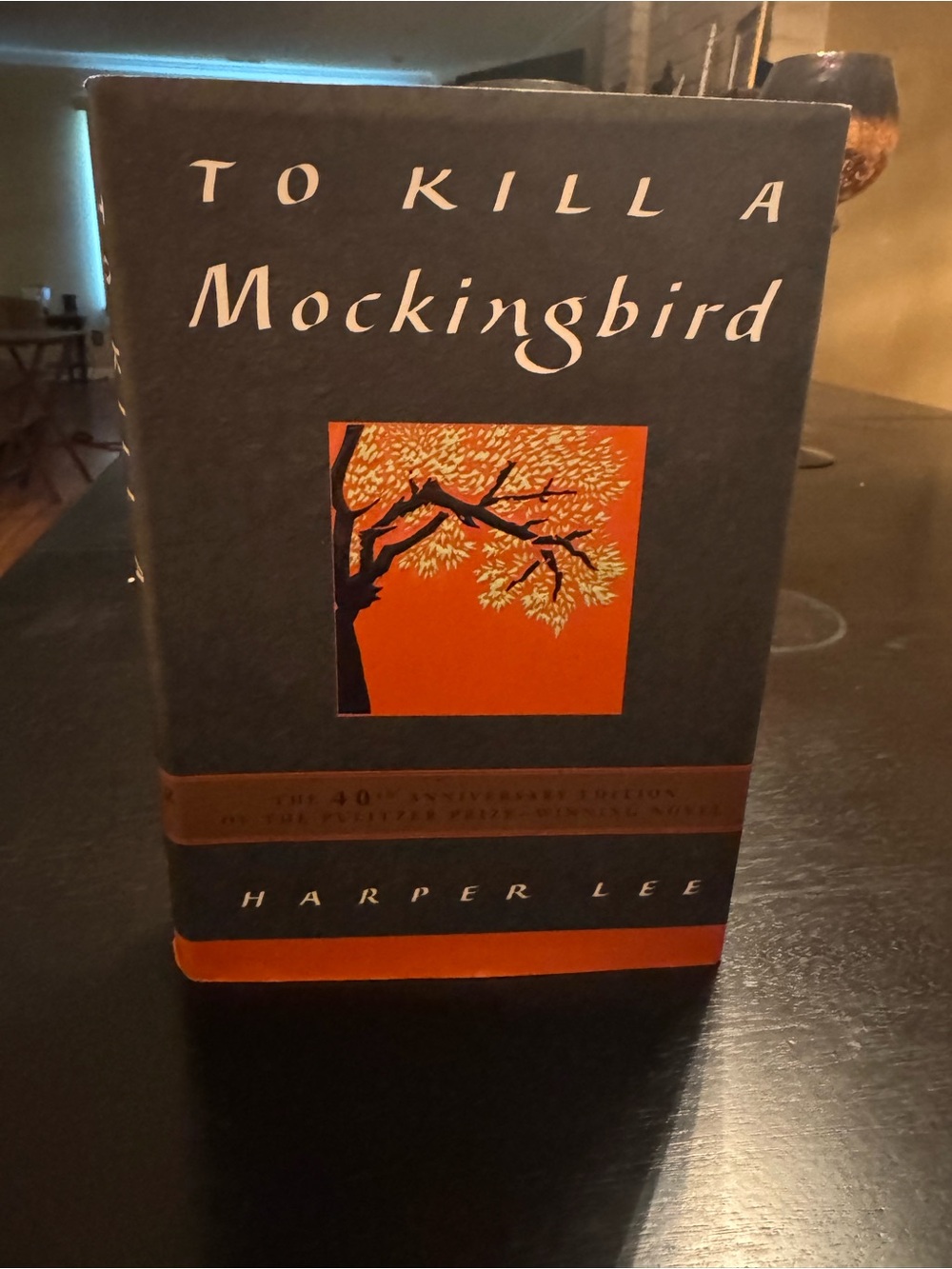 To Kill a Mockingbird by Harper Lee – Black & Orange Hardcover